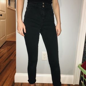 Pacsun Super High-Rise Skinniest Black Jeans